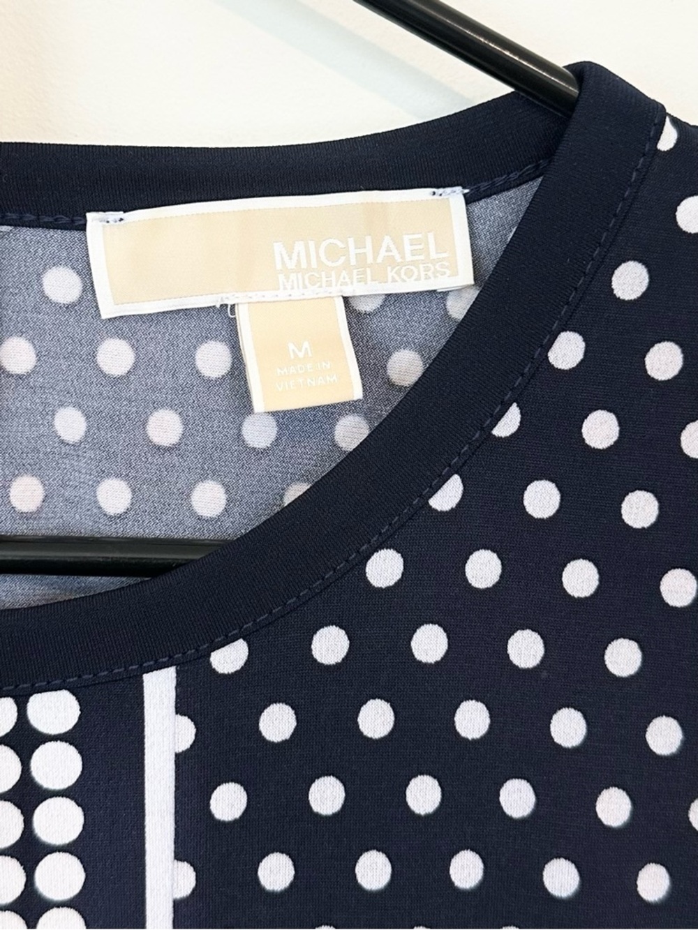 Michael Kors Polka Dot Midi Dress - Size: Medium - Picture 9 of 9
